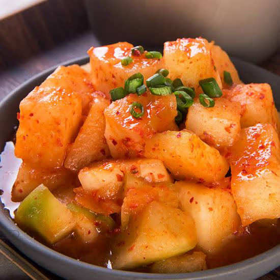 [급식납품업체] 건강한! 태안 담채원 깍두기 2kg