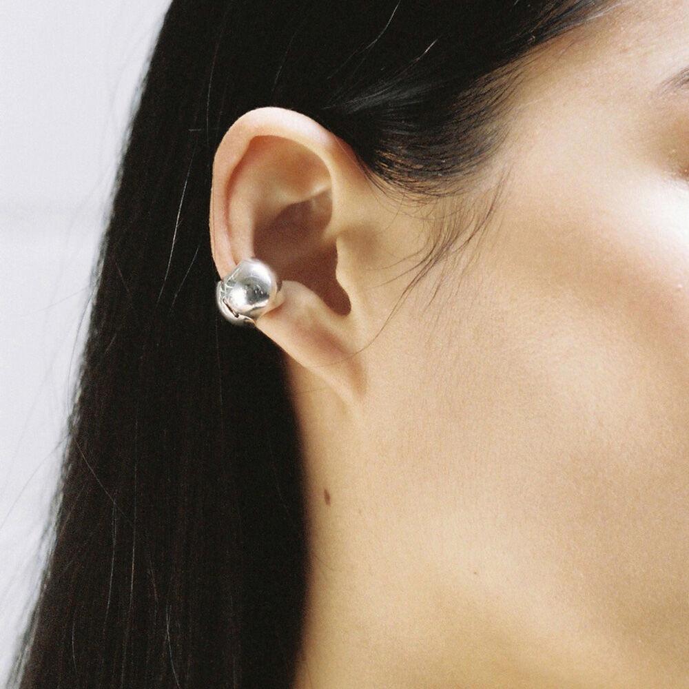 clear ball huggie cuff