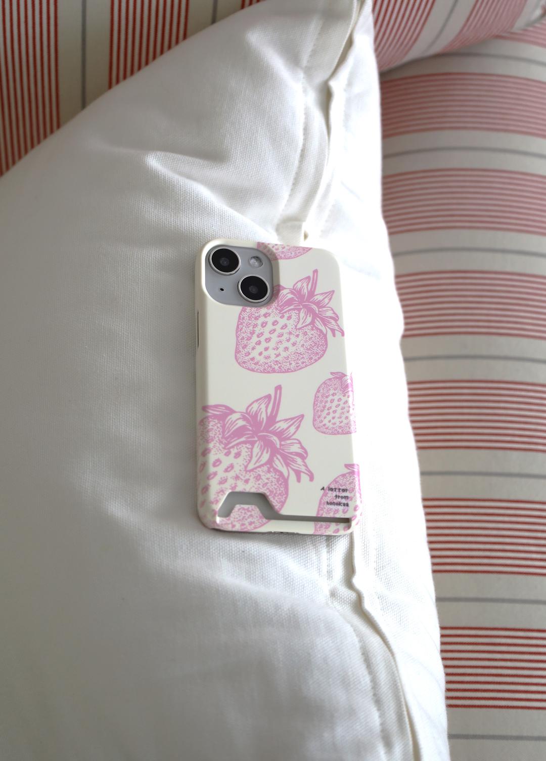 Strawberry drawing (card hard / hard) CASE
