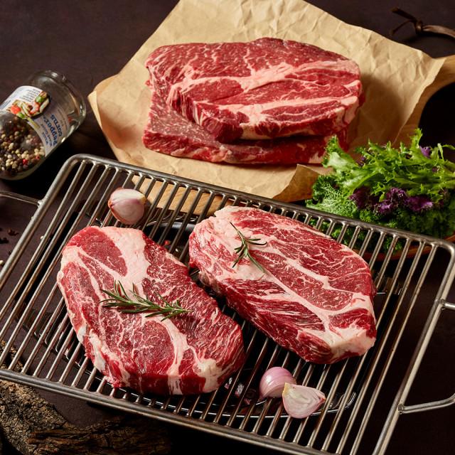 바라던 프라임등급 구이용 척아이롤 200g / 소고기 구이 불고기 국거리