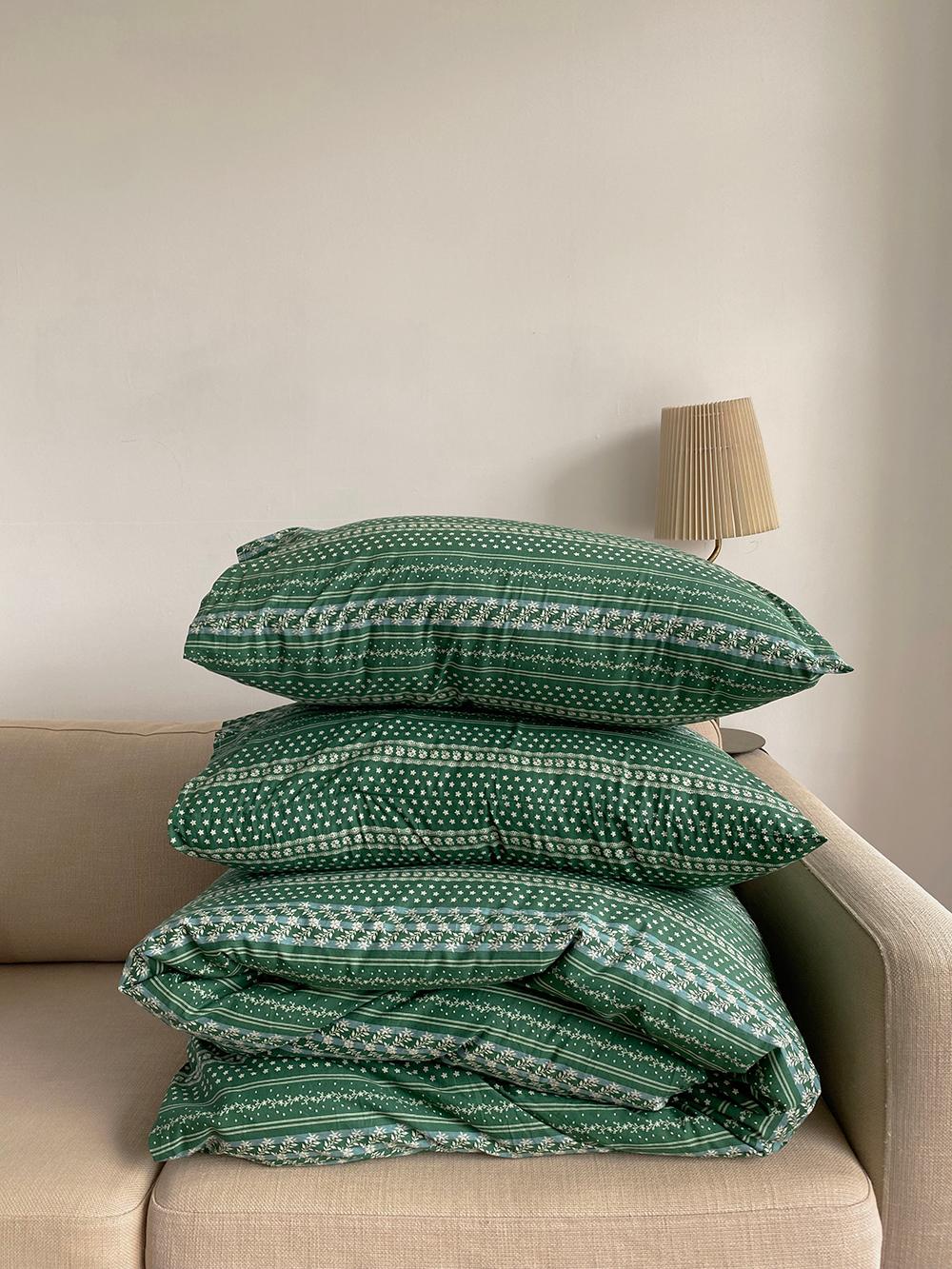 FOREST - GREEN (포레스트 베개/이불커버)