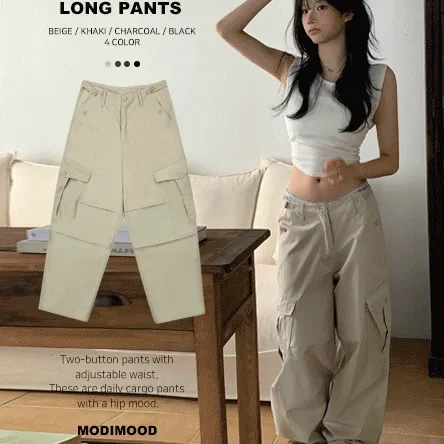 [기획가🤍/모델극찬/핏보장] 빅카고 투버클 롱 팬츠-4color