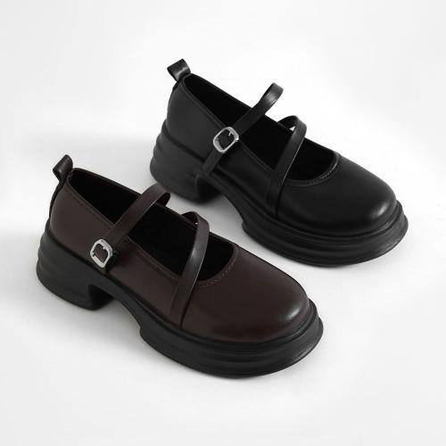 체니 스트랩 키높이 메리제인 로퍼 PMLTR1g107