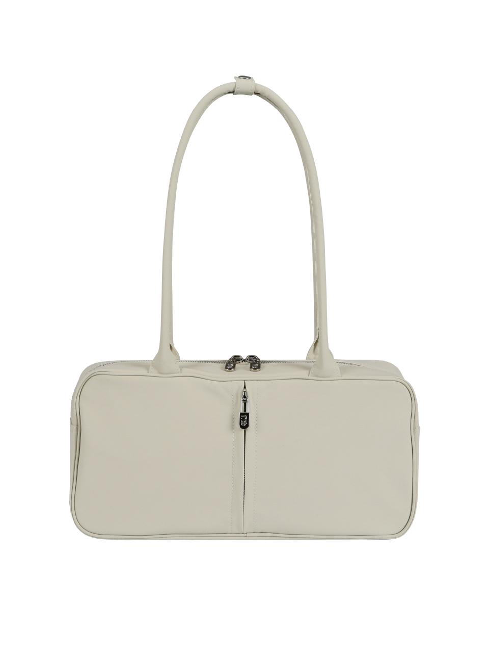 Safety Pin Square Bag (beige)