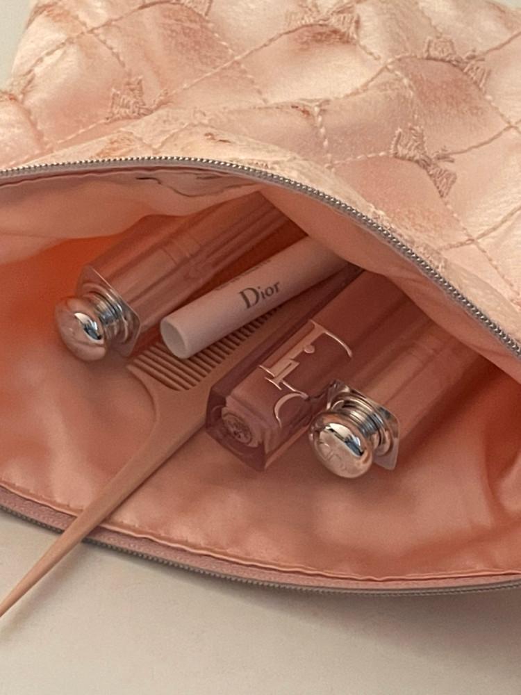 Satin Ribbon Pouch 새틴 리본 파우치-1/15재입고