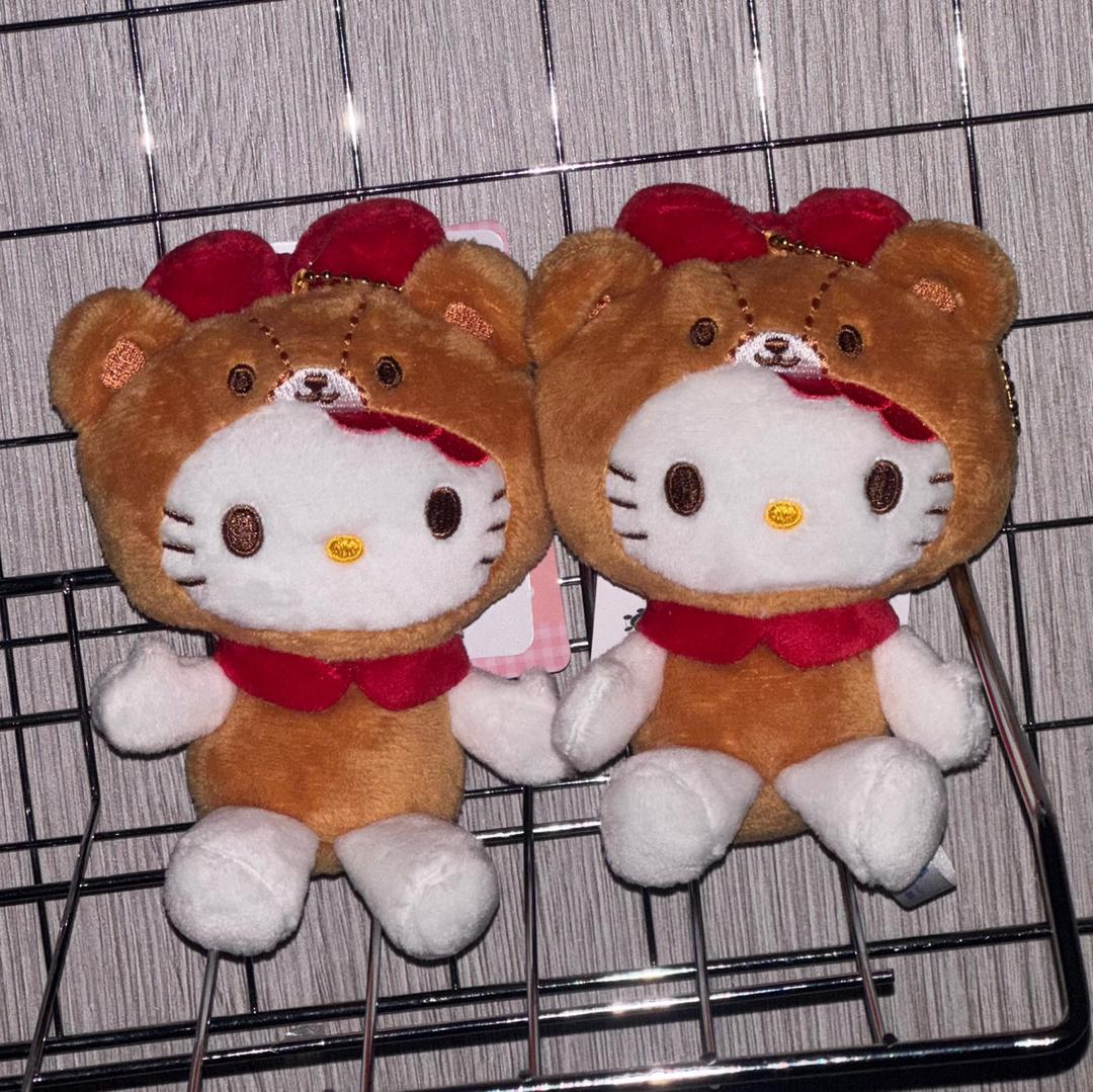 [망키야] 산리오 헬로키티 타이니참 마스코트 인형 키링