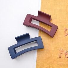 메르시밴드 무광사각 집게핀 2종세트