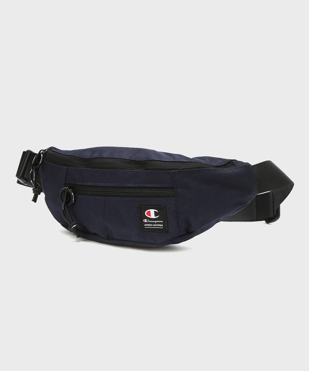 로고 패치 벨트백 Normal Navy