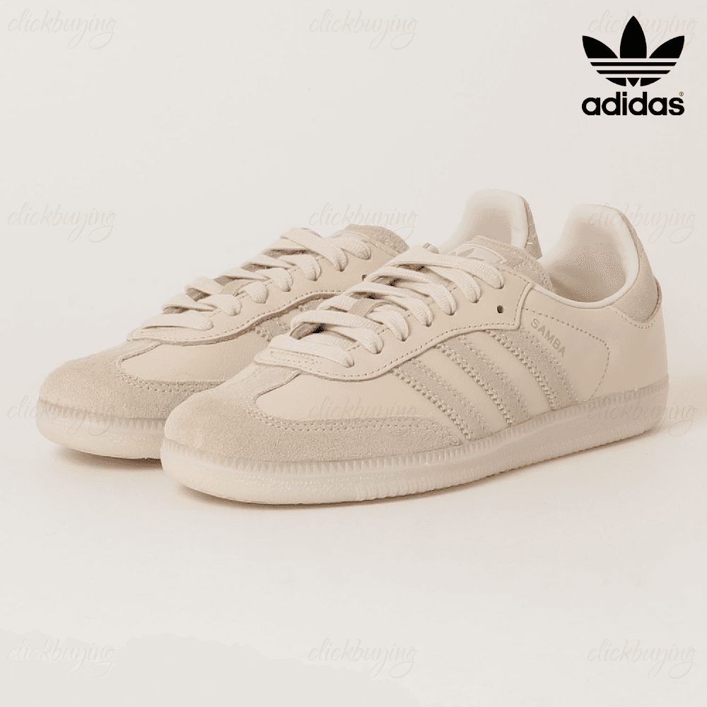 아디다스 삼바 리넨 사바나 베이지 FZ5603