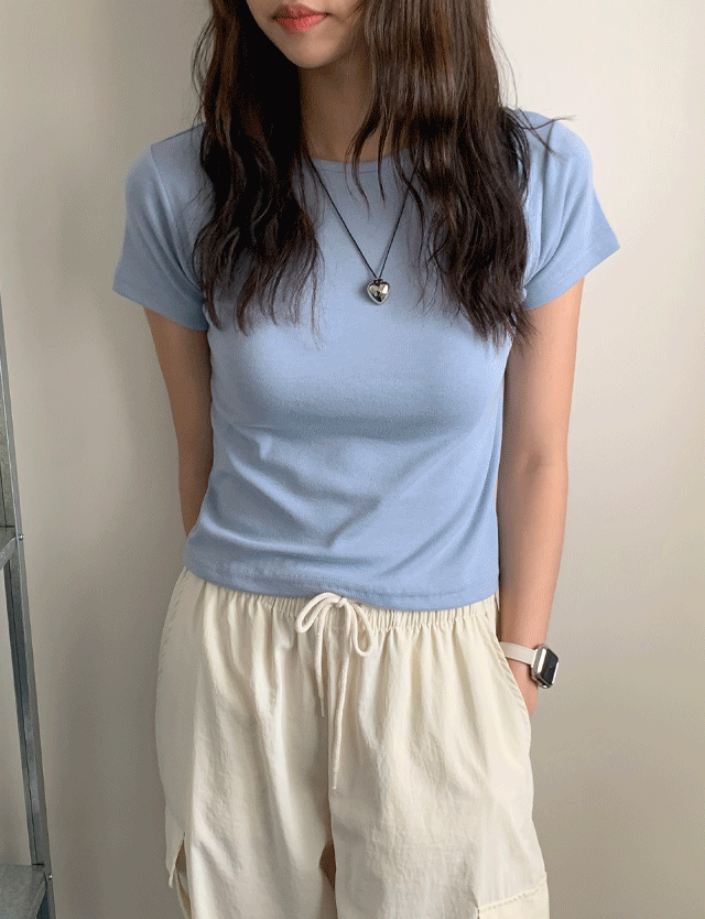 딜라잇문 블로썸 반팔 티셔츠