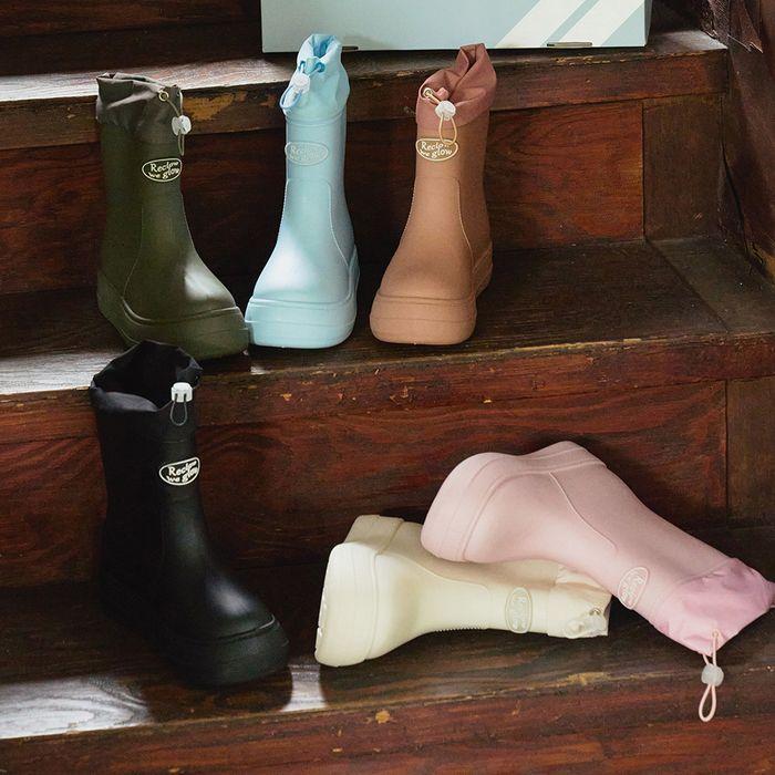 RE-RAIN SHIRRING BOOTS 6 COLOR