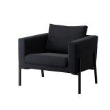 이케아 KOARP 코아르프 암체어 삭세마라 블랙블루 794 079 64