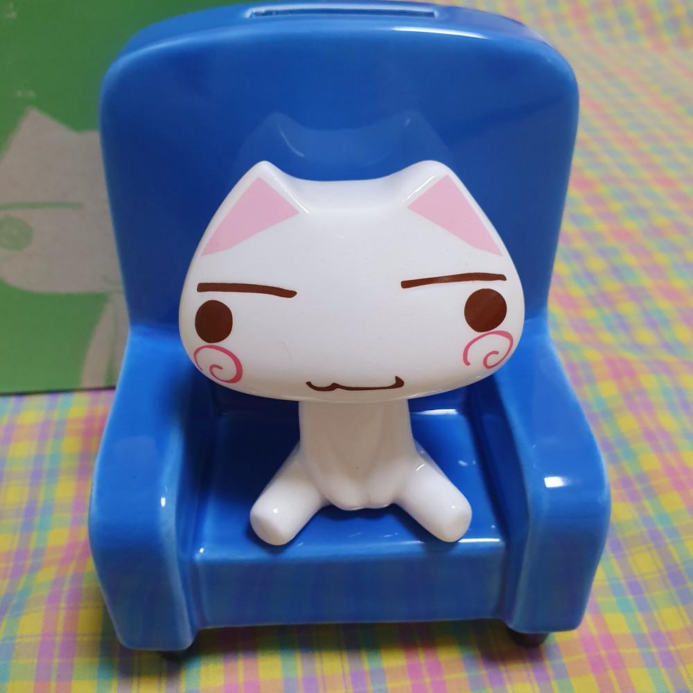 [고전문구] 도코데모잇쇼 아기 토로 도자기 저금통 피규어 2종