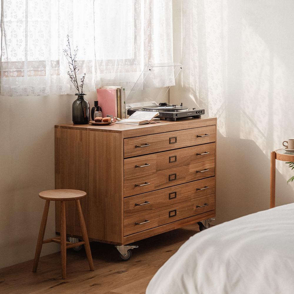 비스트로 데일리 3단 수납 서랍장 지류함