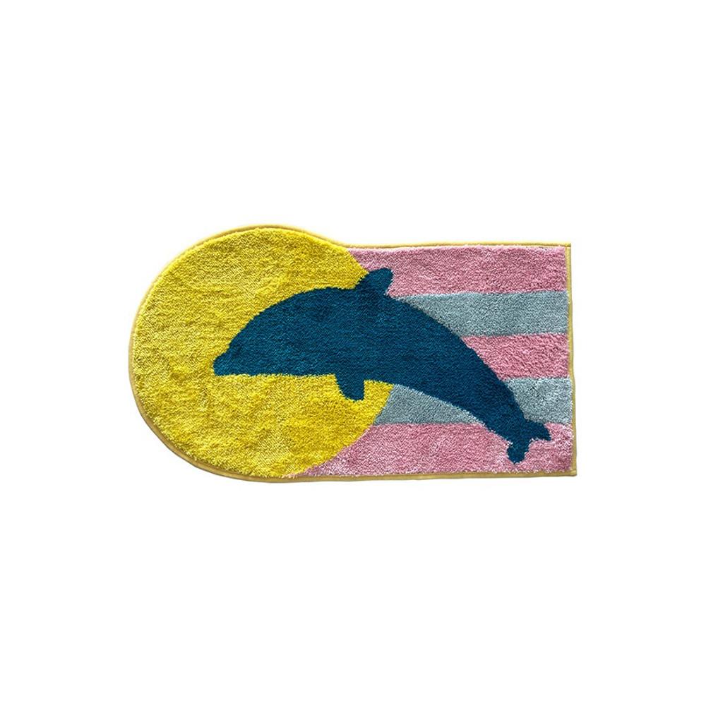 블루아워 bluehour DOLPHIN IN THE SUN BATH MAT
