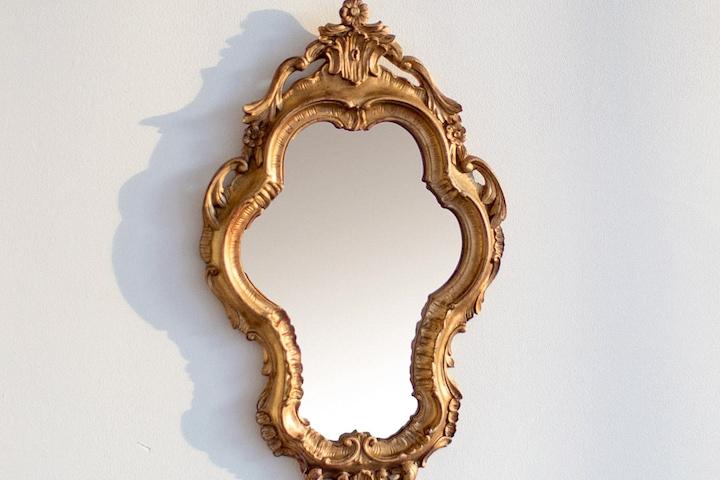 슈비츠 앤틱 골드 벽거울