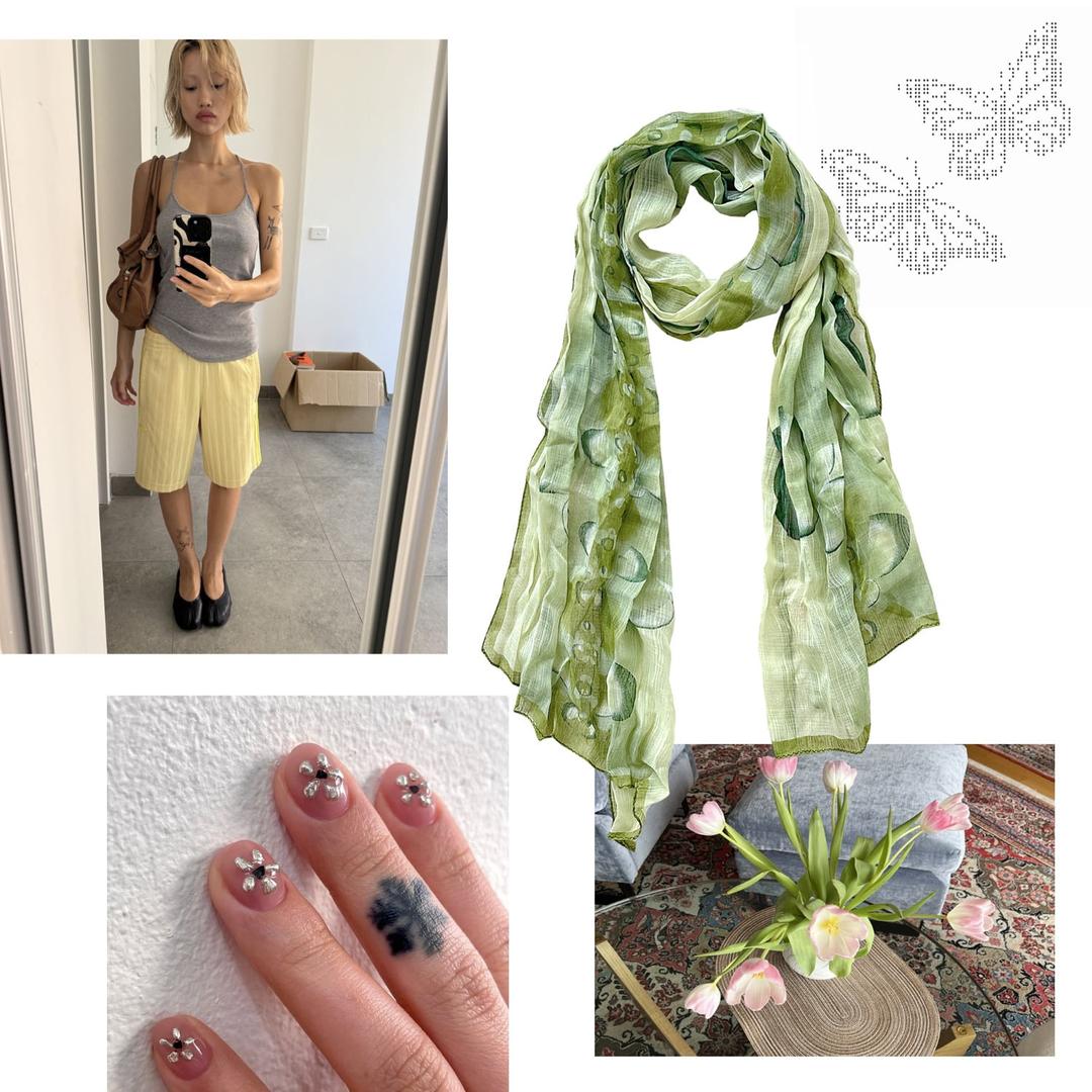 ₊˚.༄ matcha muffler