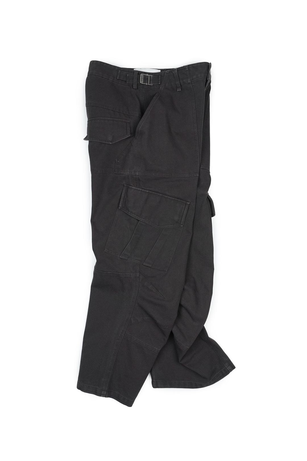 [Restock]Oxford Panel Cargo Pants _ Vintage Charcoal