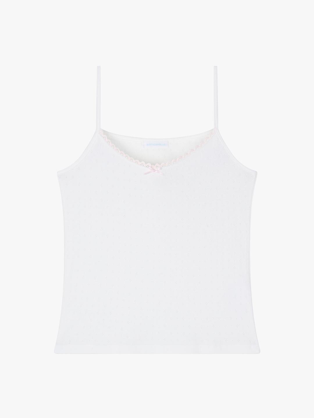 Mimi Sleeveless Top - ivory