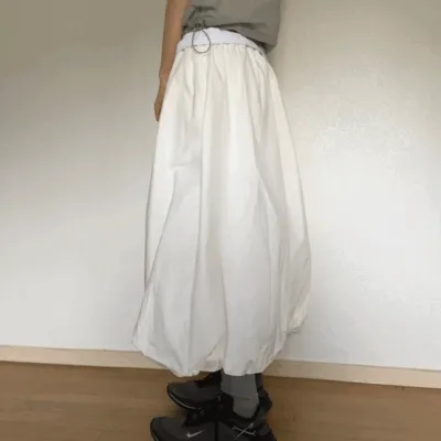 [오늘출발/BEST]벌룬 롱 스커트 (2color) *전 컬러 당일 발송 가능!