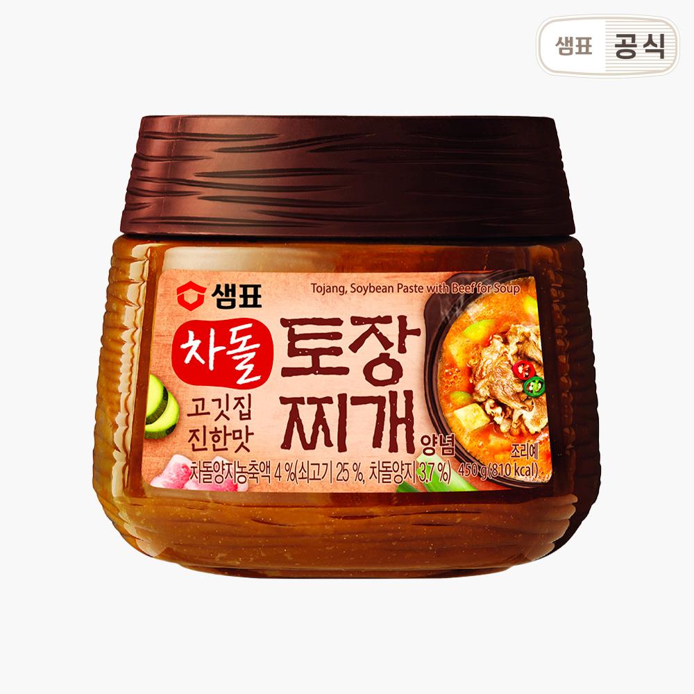 샘표 차돌 토장찌개양념 450g / 된장찌개