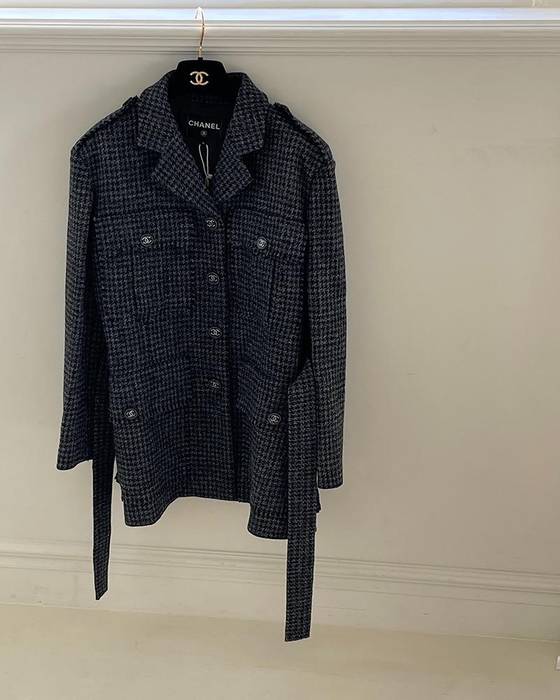 샤넬 22K 트위드 자켓 (새상품)