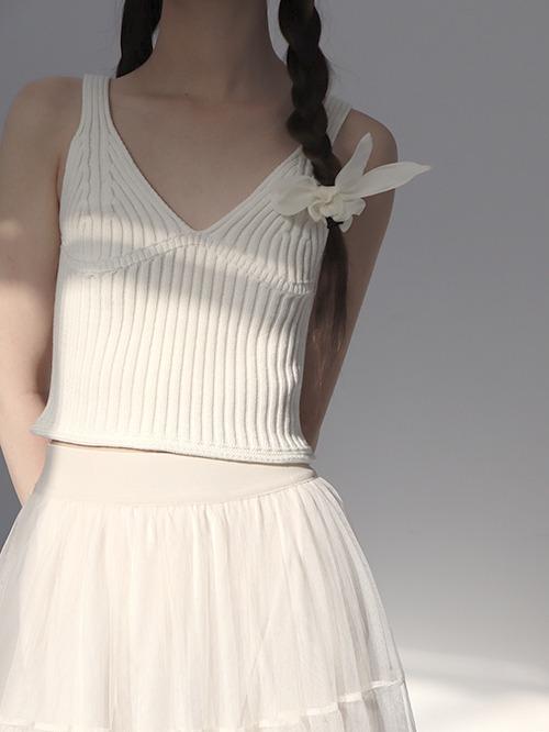 LAY KNIT SLEEVELESS