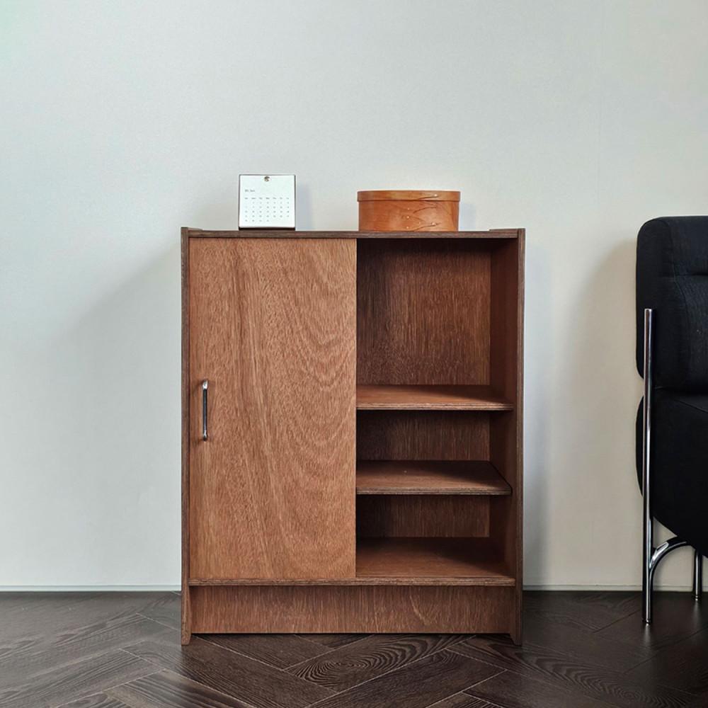 [fantastic table x mowol] 슬라이딩 도어 수납장