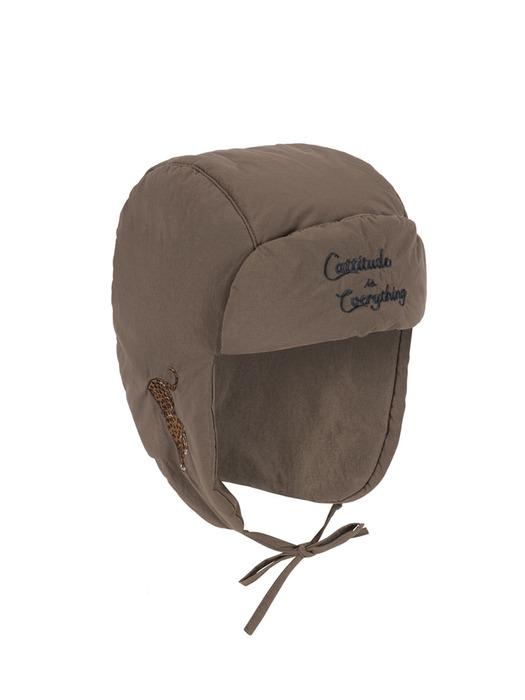 [국내공식] 주노 패딩 모자 WALNUT