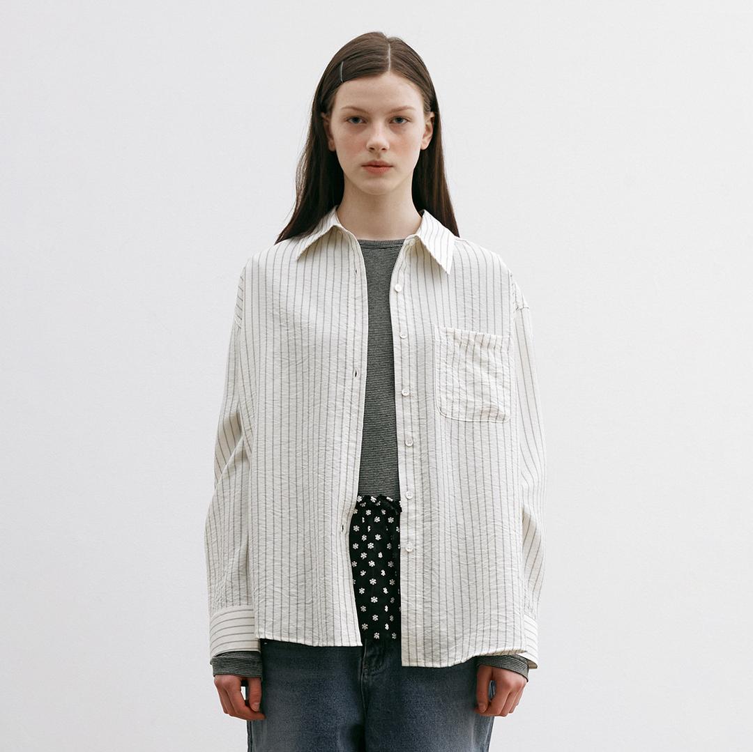 LOOSE FIT STRIPE SHIRT