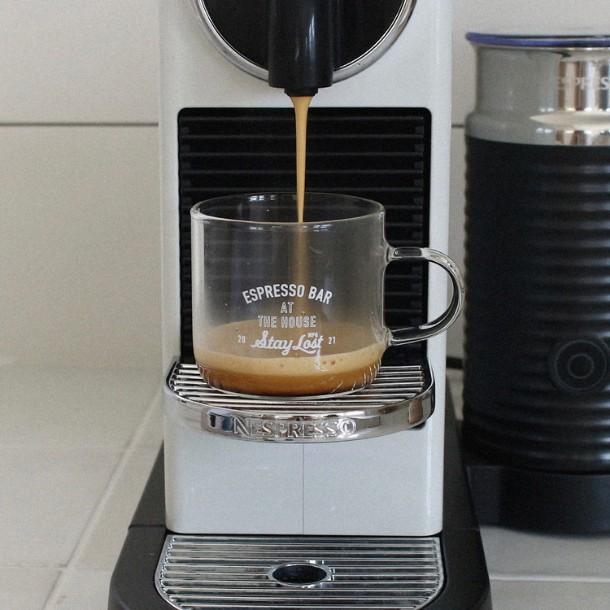 [스테이로스트] 미니 유리컵 H.E.B Mini Glass (Message)