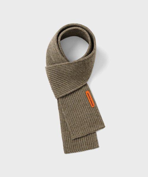 숏 머플러 Natural Taupe