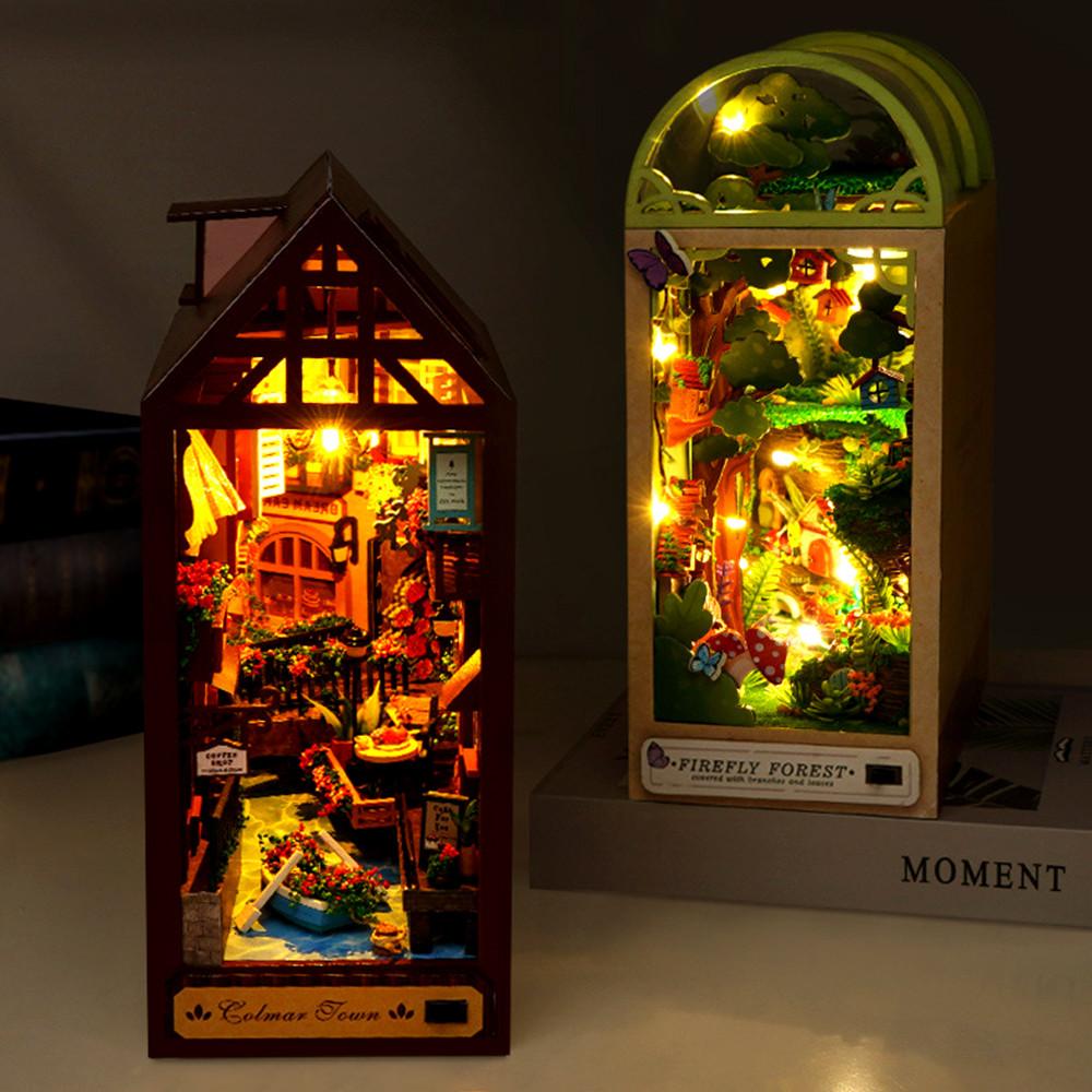 DIY 북엔드 책꽂이 미니어처 동화마을