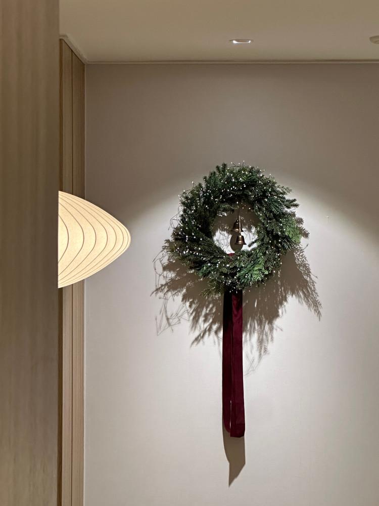 [무료배송] 100%PE 포하우스 크리스마스 DIY리스 세트