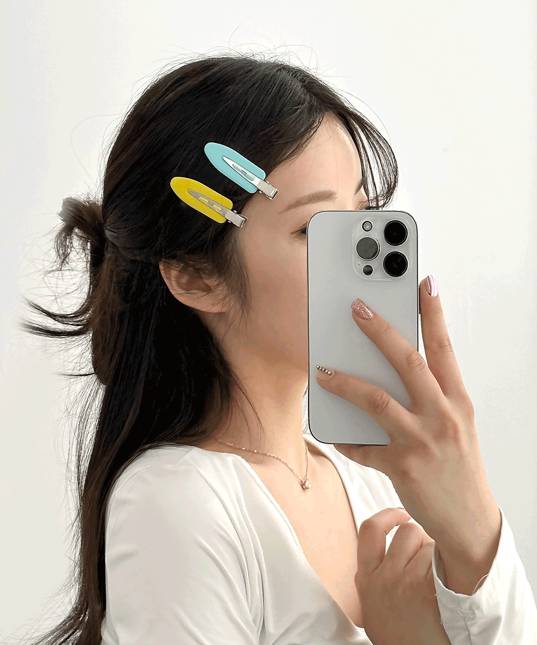 [3개세트] 서핑보드 백스테이지핀 메이크업 옆머리 머리핀