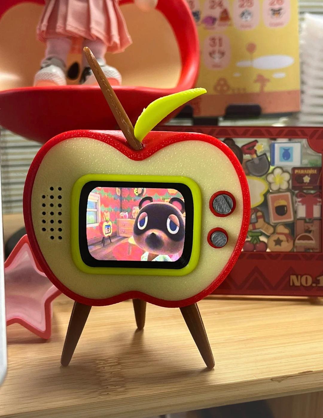 Handmade 'Animal Crossing' Apple TV（Handmade for three months）