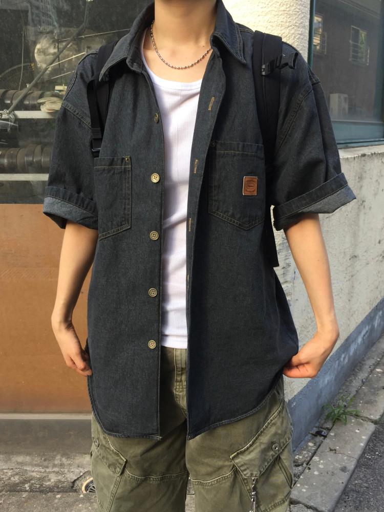 어반 워크 데님 셔츠