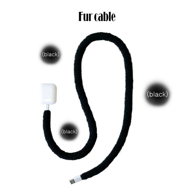 BLACK 아이폰 케이블 (8pin)