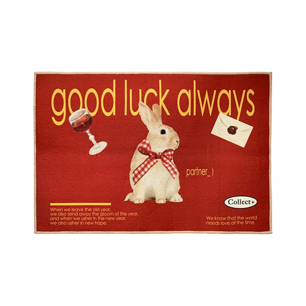 페르지아 귀여운 토끼 4종 러그 발매트 미끄럼방지 현관 침실 욕실 도어매트 원룸인테리어