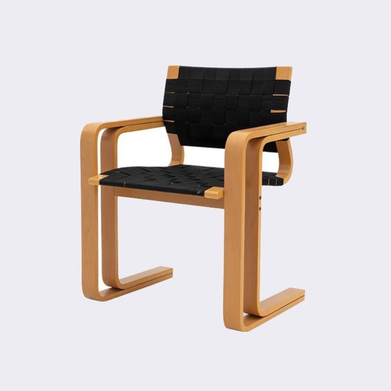 매그너스 올레센 빈티지 의자 미드센추리 원목 캔틸레버 암체어