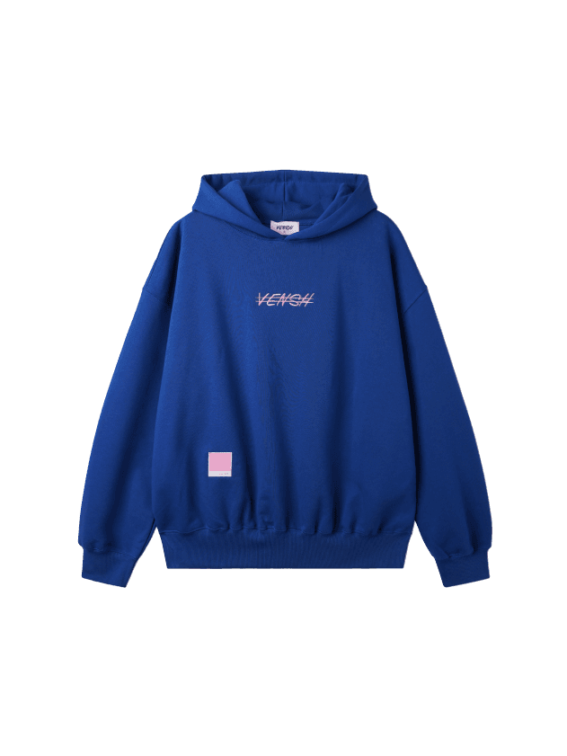 벤쉬 블루 패치 후드 VENSH BLUE PATCH HOODIE
