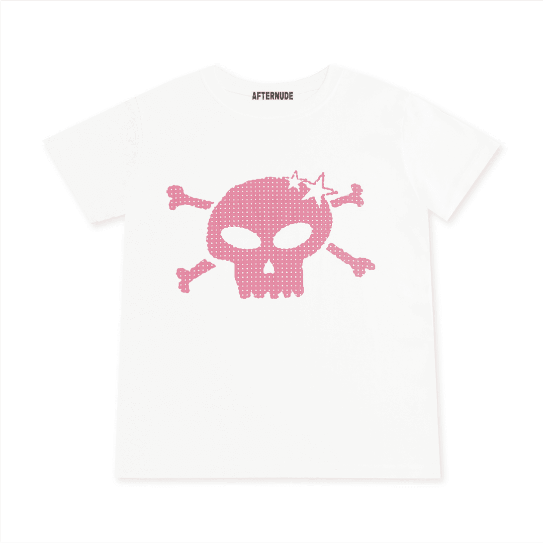 에프터누드 AFTER SKULL TEE (WHITE)