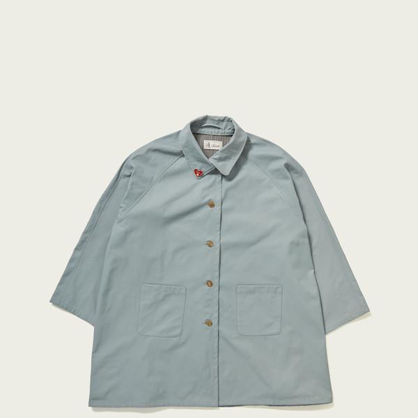 [2nd]Sophie's Trench Coat-Fog Blue