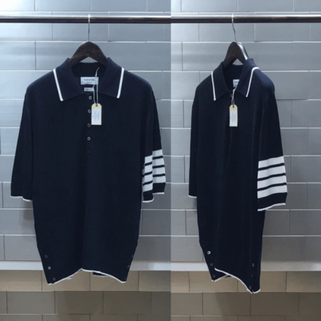 *정품급* 톰브라운 버즈아이 4BAR 폴로 티셔츠