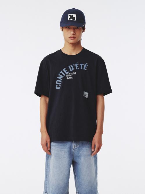 Le Soleil Tee Navy