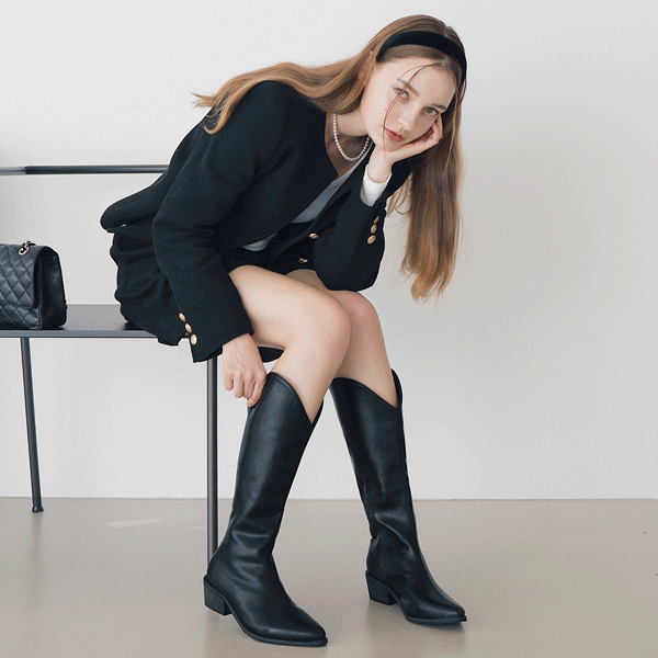 [주문폭주!~260추가] 2023 four seasons retro Long boots  50%선착순 롱부츠 무배공구