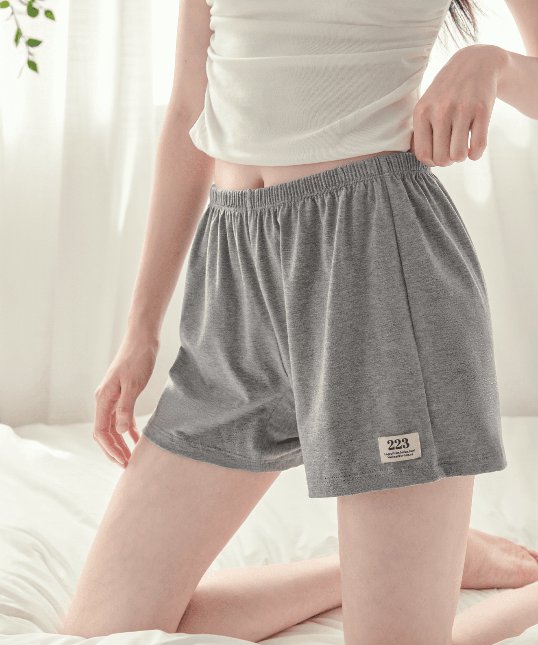 하성민기업 [단독] 부드럽고 편안한 마이바디 트렁크 여성용 소프트 트렁크팬티 내 몸을 위한 여성팬티 여름 홈웨어 잠옷 반바지