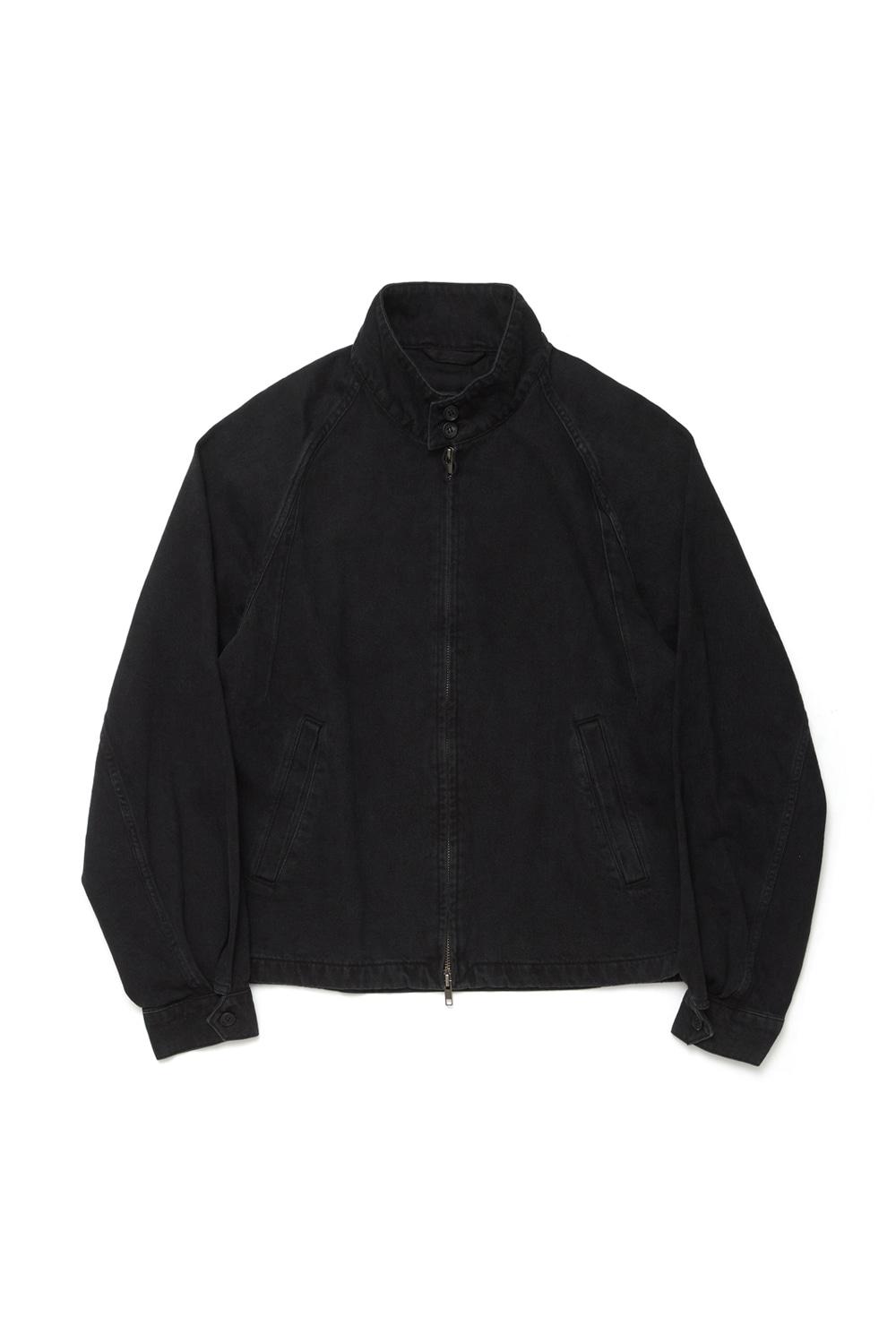 Harrington Denim Jacket Black (Restock)