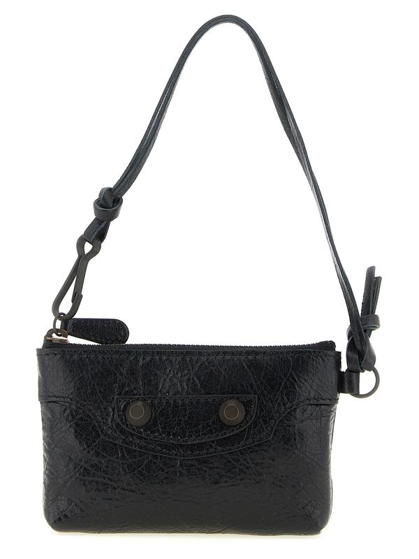 발렌시아가 블랙 숄더백