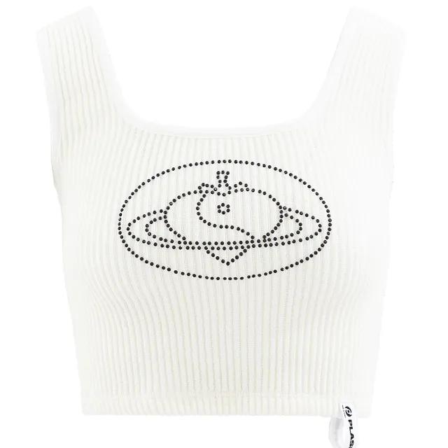 SPACE TOP IN IVORY